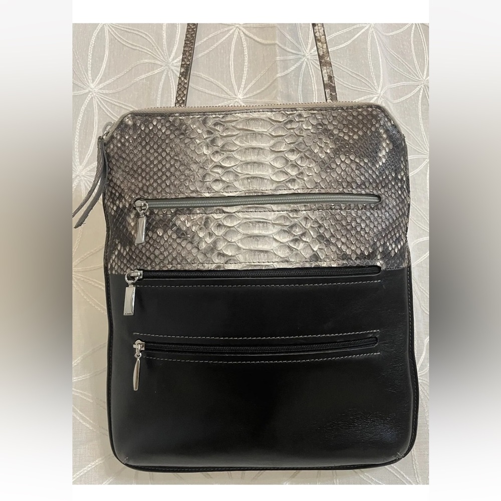 Via La Moda Cross Body Purse Genuine Python Made In South Africa
